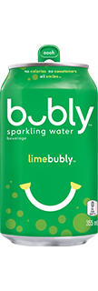 Bubly Sparkling Water – Lime