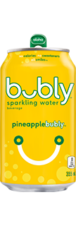 Bubly Sparkling Water – Pineapple
